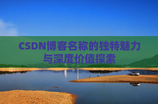 CSDN博客名称的独特魅力与深度价值探索